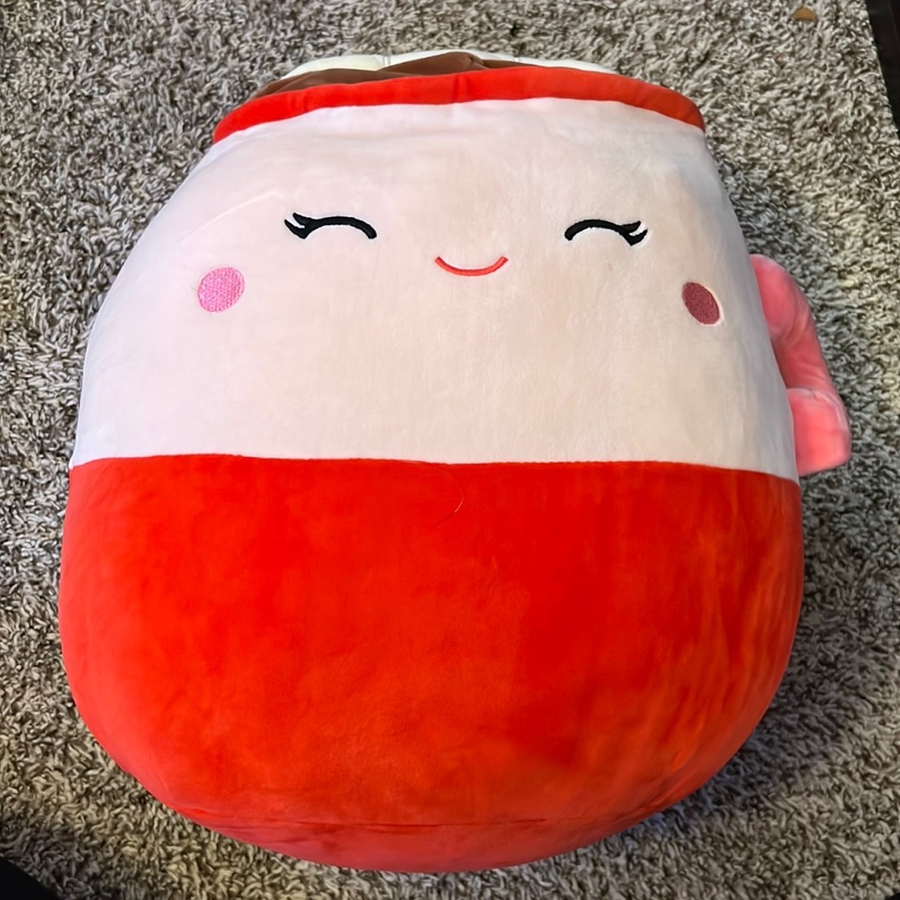 NWT Squishmallow Marshina hot cocoa
